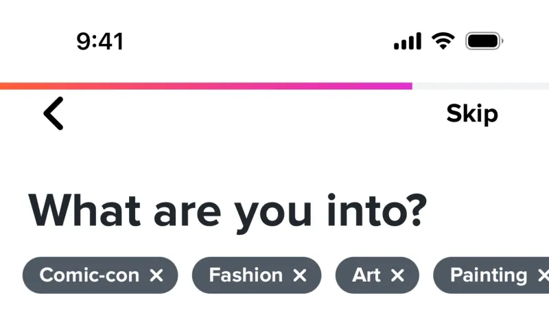 Chip — Tinder, Social UI