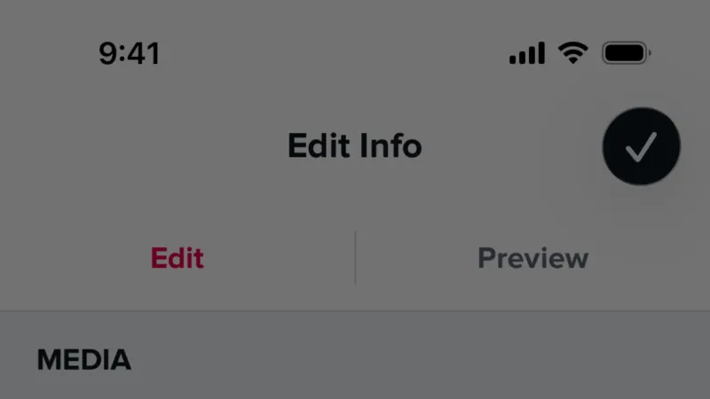 Action Option — Tinder, Social UI