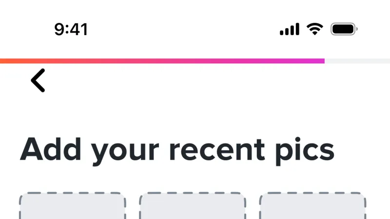 File Upload — Tinder, Social UI