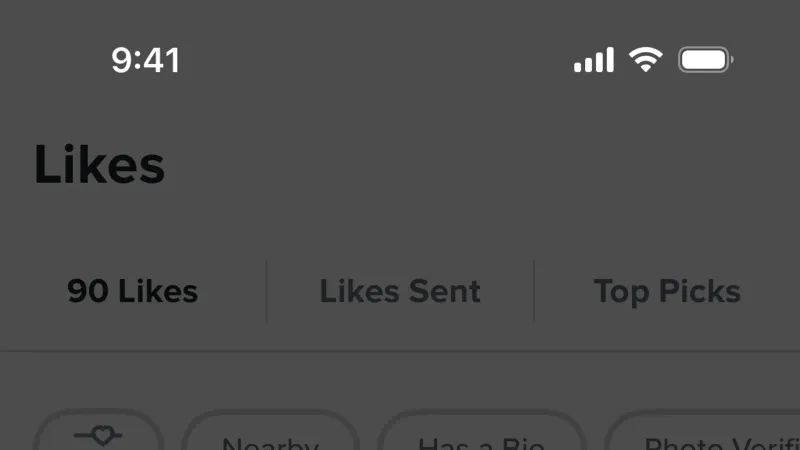 Dialog — Tinder, Social UI