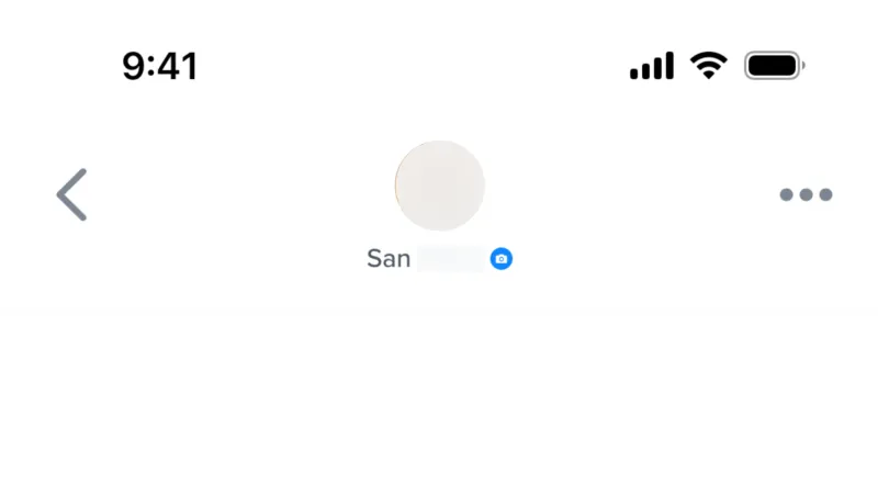 Chat Detail — Tinder, Social UI