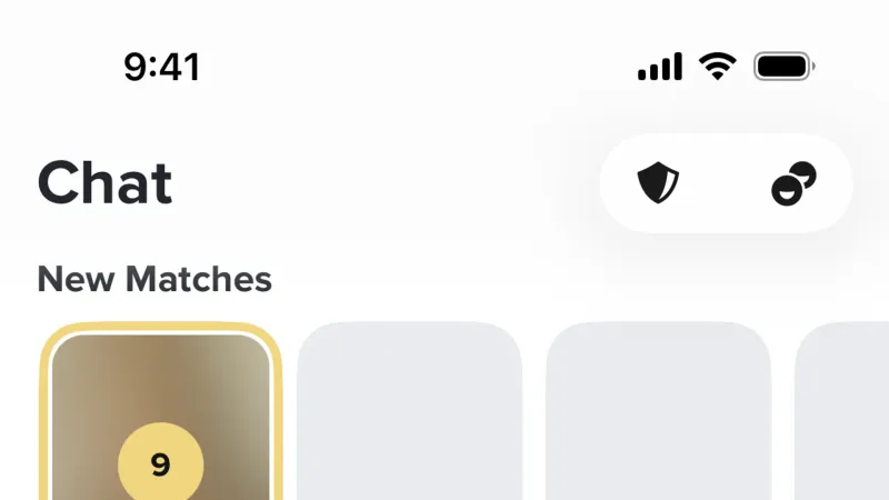 Status Dot — Tinder, Social UI