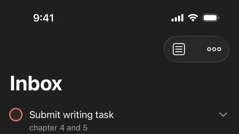 Dark Mode — Todoist, Productivity UI