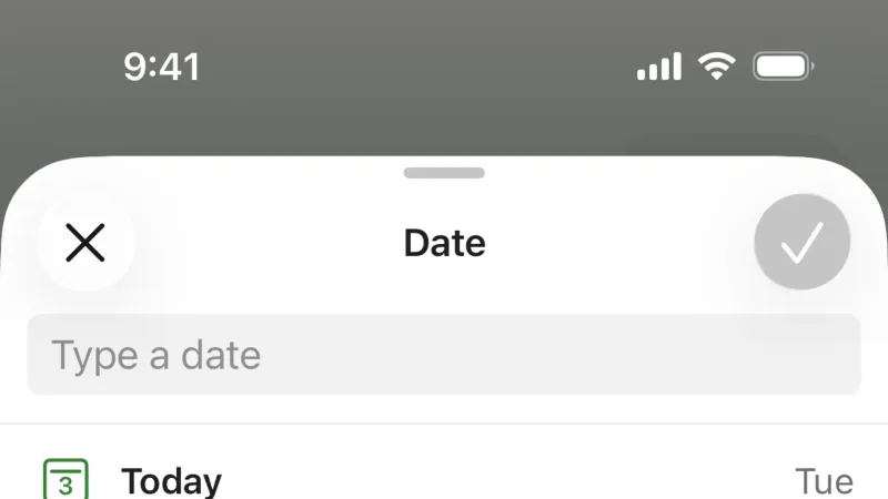 Search Bar — Todoist, Productivity UI