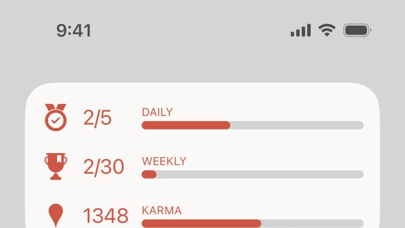 Widgets — Todoist, Productivity UI