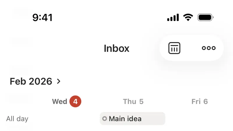Goal & Task — Todoist, Productivity UI
