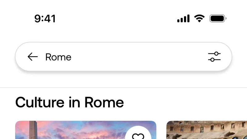 Shop & Storefront — Viator, Travel UI