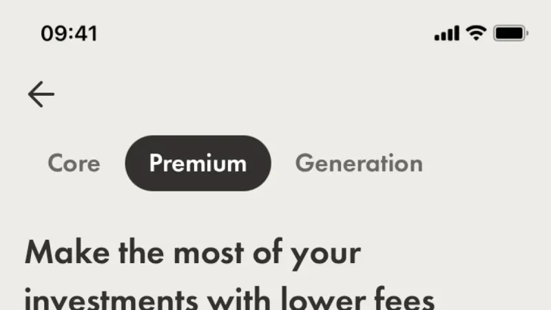 Illustration — Wealthsimple, Fintech UI