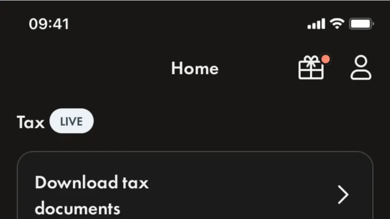 Dark Mode — Wealthsimple, Fintech UI