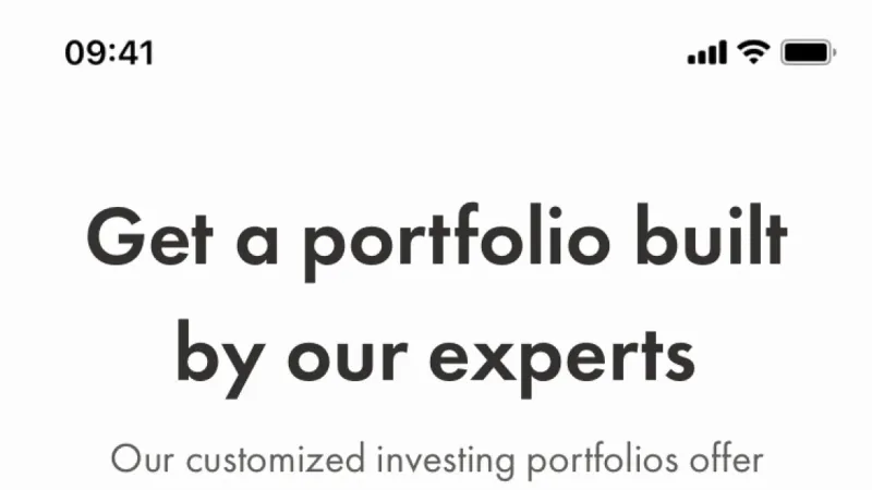Welcome & Get Started — Wealthsimple, Fintech UI