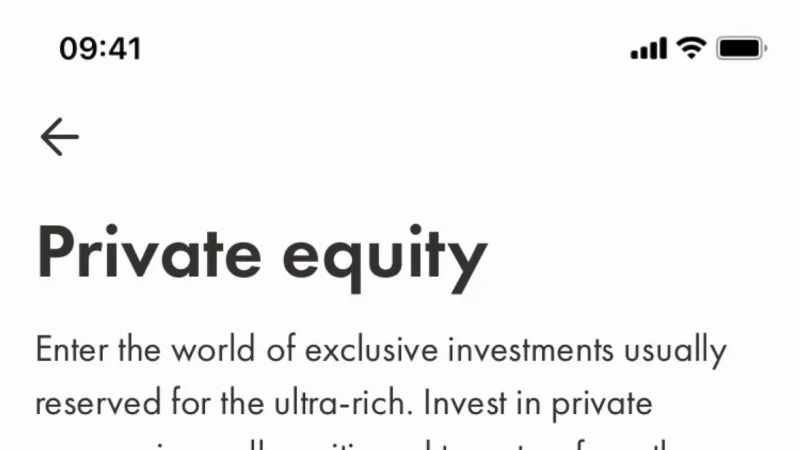 Feature Info — Wealthsimple, Fintech UI