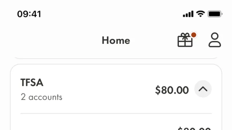 Home — Wealthsimple, Fintech UI