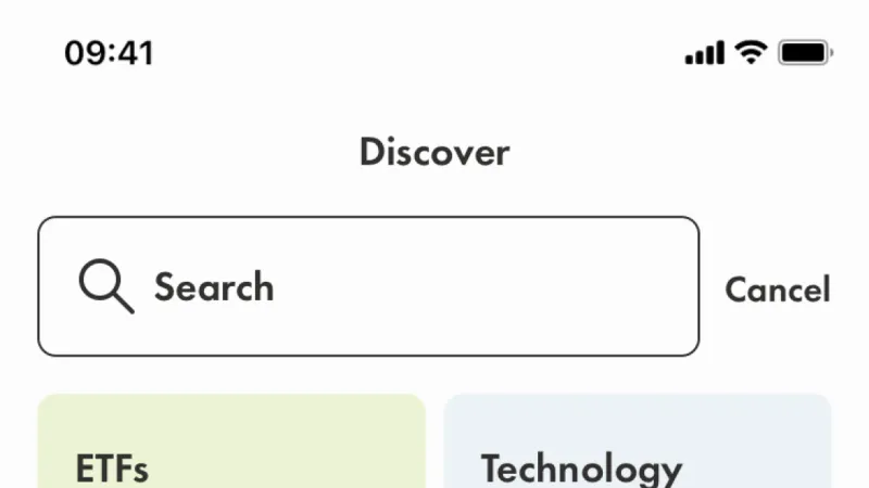 Timeline & History — Wealthsimple, Fintech UI