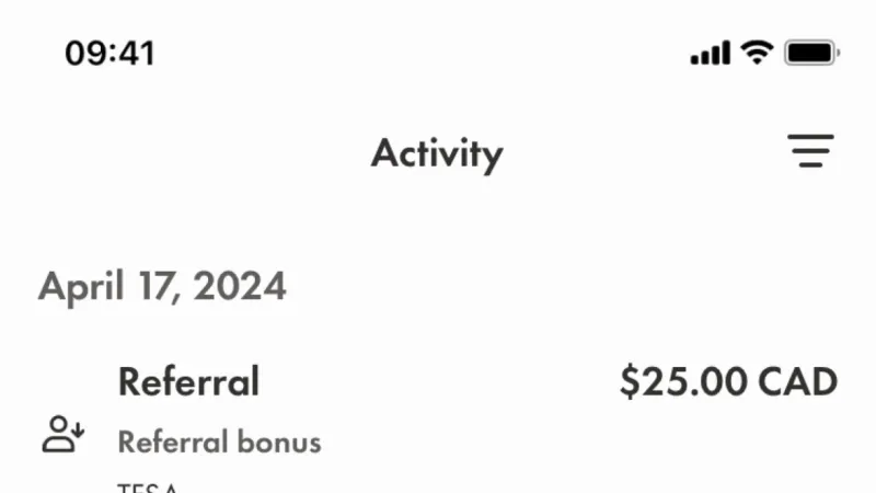 Stacked List — Wealthsimple, Fintech UI