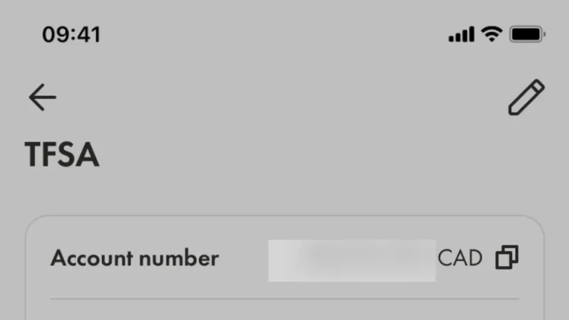 Delete — Wealthsimple, Fintech UI