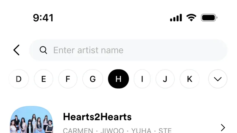 Follow & Subscribe — Weverse, Social UI