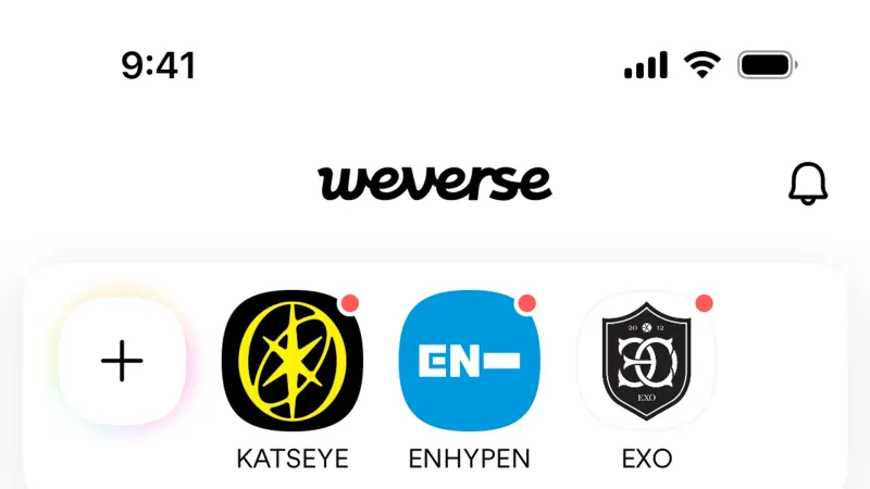 Status Dot — Weverse, Social UI