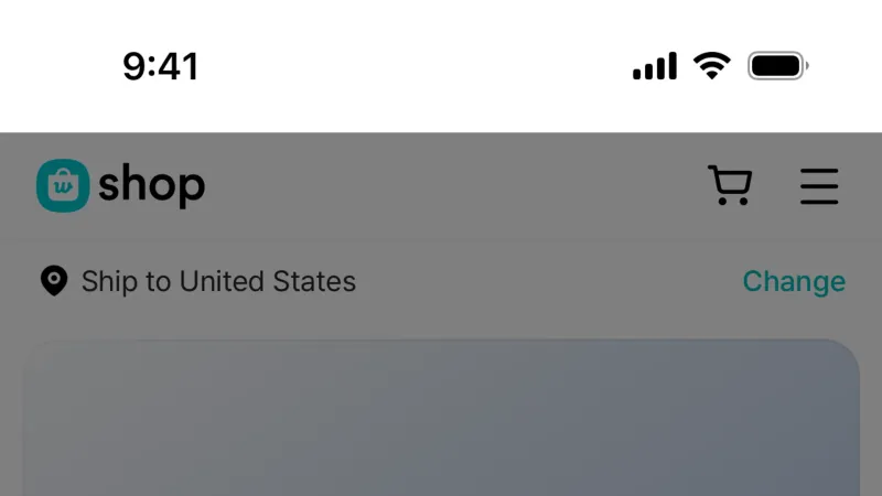 Location & Address — Weverse, Social UI