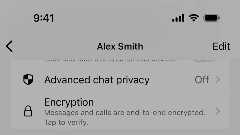Save — WhatsApp, Communication UI