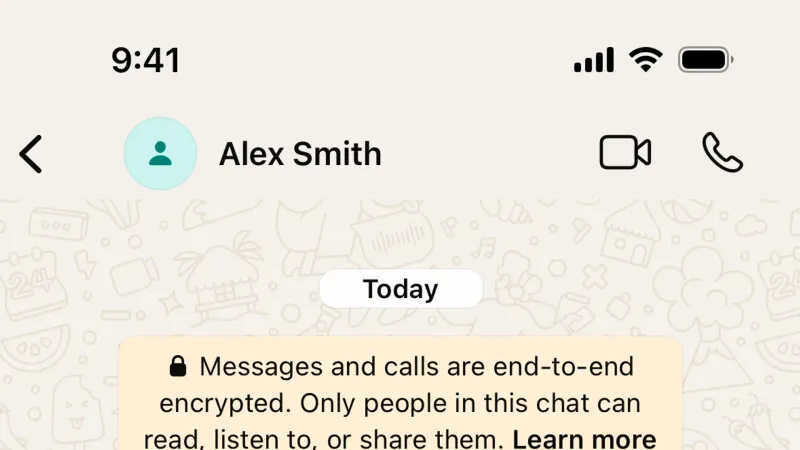 Empty State — WhatsApp, Communication UI