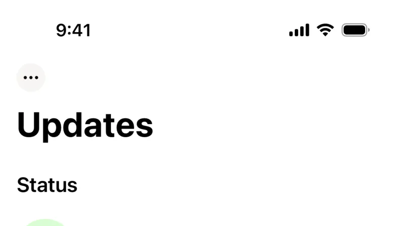 Suggestions & Similar Items — WhatsApp, Communication UI
