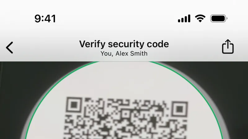 Camera & Scanner — WhatsApp, Communication UI