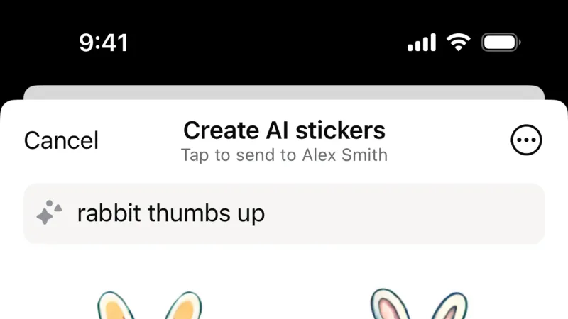 Add & Create — WhatsApp, Communication UI