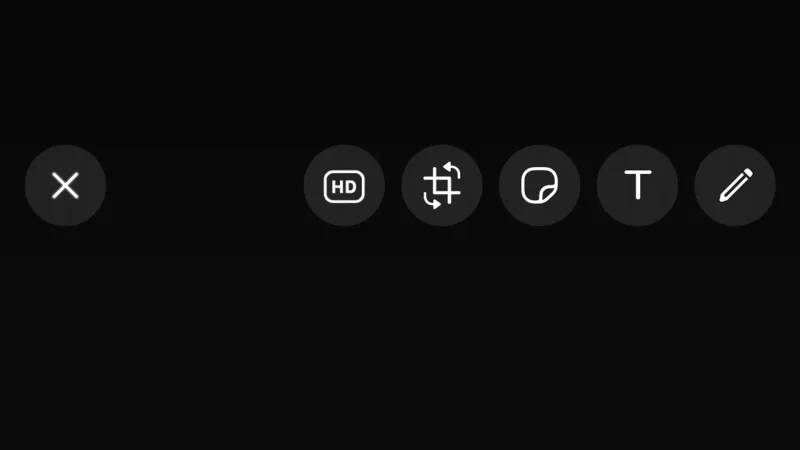Media Editor — WhatsApp, Communication UI