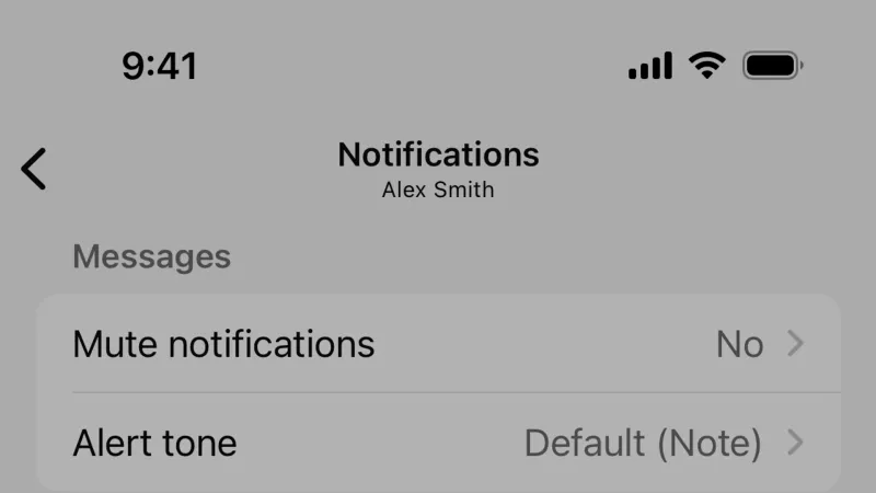 Set — WhatsApp, Communication UI