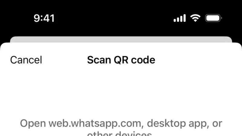 Camera & Scanner — WhatsApp, Communication UI