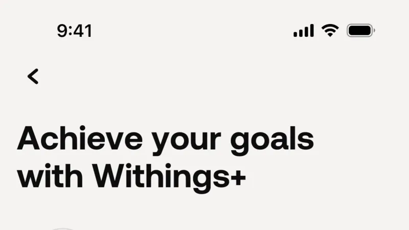 Withings Health Mate — Badge, Tile, скриншот 2/422