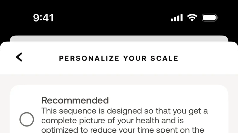 Edit — Withings Health Mate, Health UI