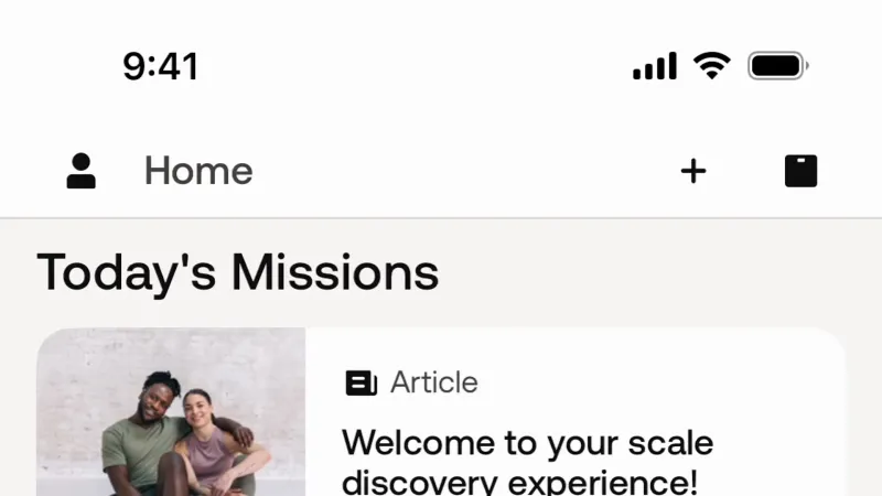 Home — Withings Health Mate, Health UI