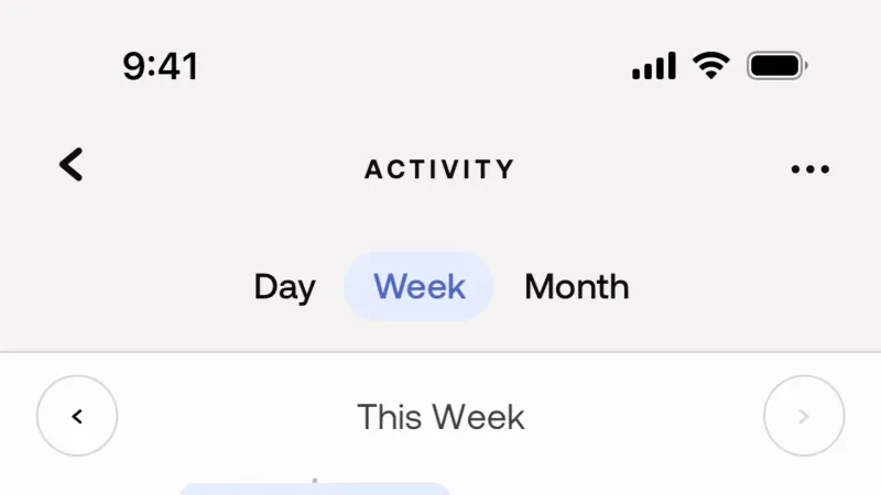 Charts — Withings Health Mate, Health UI