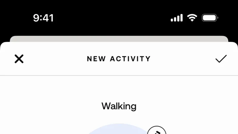 Time Picker — Withings Health Mate, Health UI