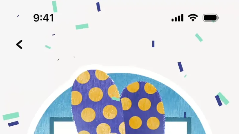Confetti — Withings Health Mate, Health UI