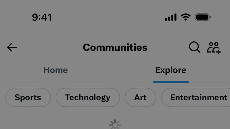 X — Social, интерфейс, скриншот 1/809