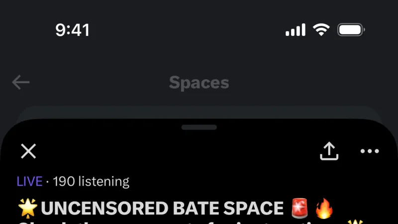 Dark Mode — X, Social UI