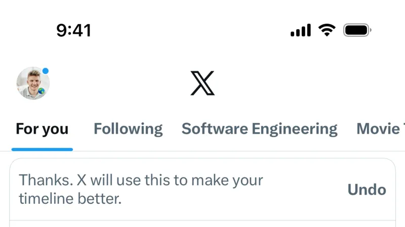 Banner — X, Social UI