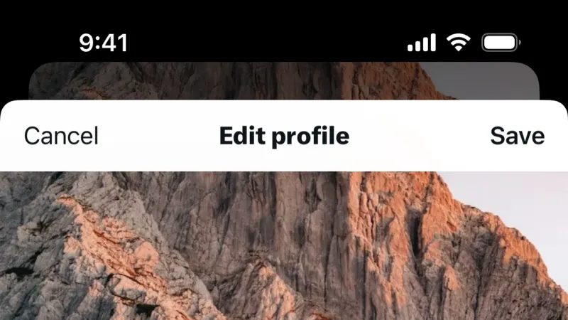 Edit — X, Social UI