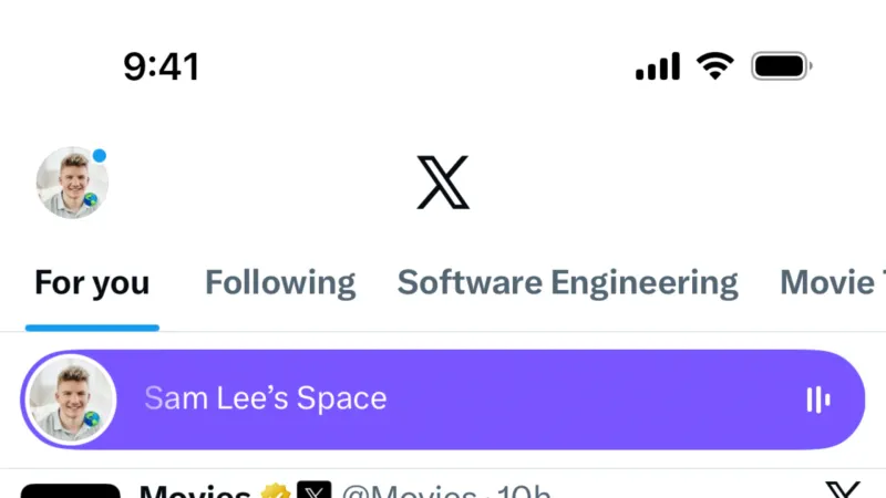 Banner — X, Social UI