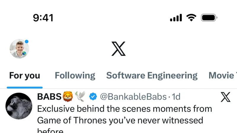 Status Dot — X, Social UI