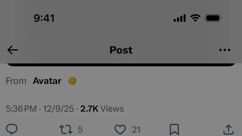 Share — X, Social UI
