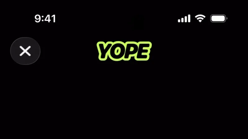 Camera & Scanner — Yope, Fintech UI