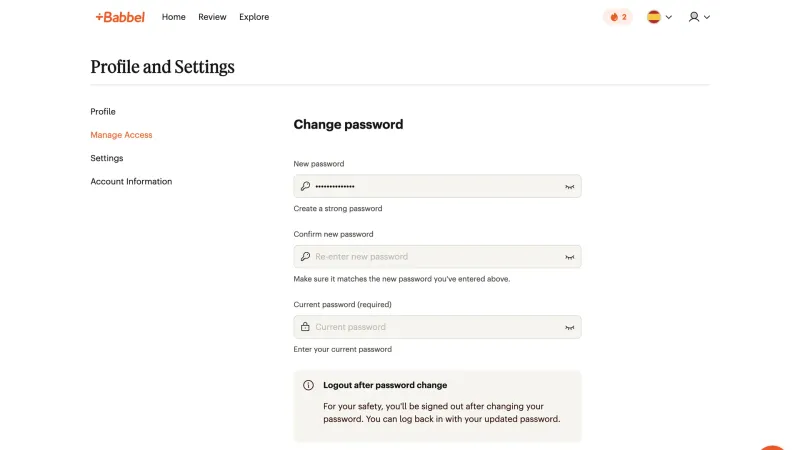 Babbel — Education, интерфейс, скриншот 8/187