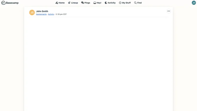 Basecamp — Productivity, интерфейс, скриншот 3/504