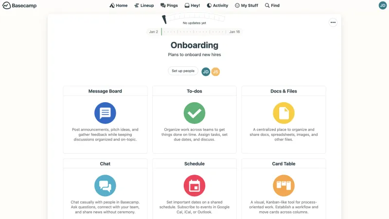 Basecamp — Productivity, интерфейс, скриншот 12/504