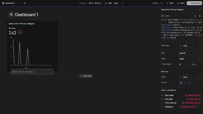 Basedash — Developer Tools, интерфейс, скриншот 2/170