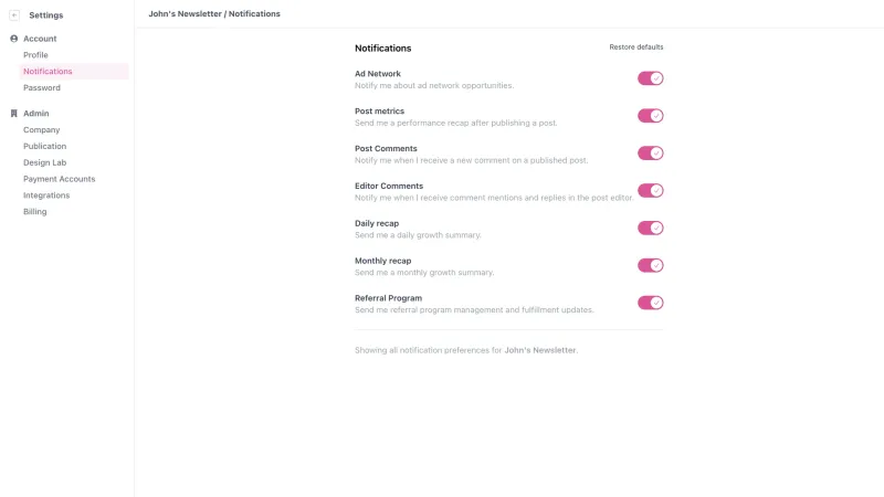 beehiiv — Marketing, интерфейс, скриншот 8/745