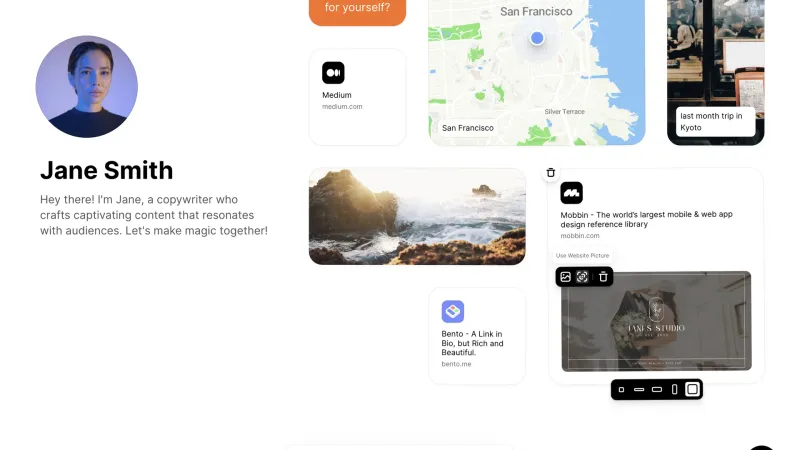 Bento — Marketing, интерфейс, скриншот 3/186